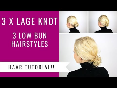 De Perfecte Knot Maken Met Dun Haar