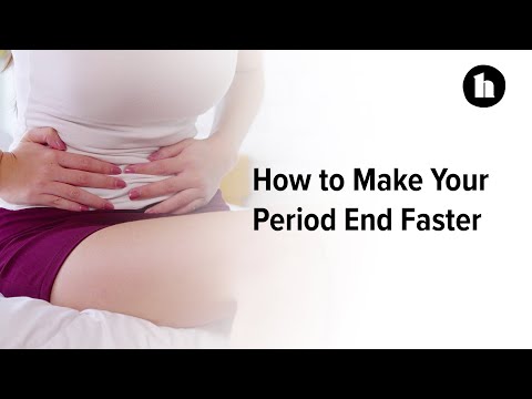 How to Make Your Period End Faster | Healthline