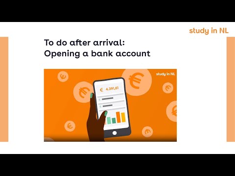 Opening a bank account | Study in NL