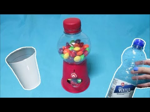 DIY - Mini kauwgomballen automaat! WERKT ECHT!