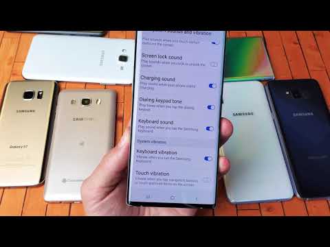 All Galaxy Phones: How to Turn Keyboard Click Sound or Vibration ON or OFF