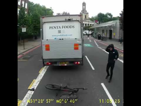 Cyclist hit by car/ cyclists fault