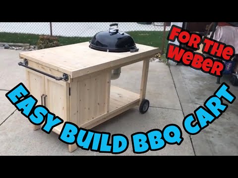 How To Build a BBQ Cart for a 22