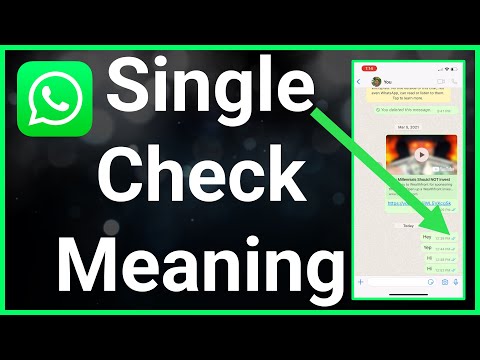 What The WhatsApp Single Tick Only Means