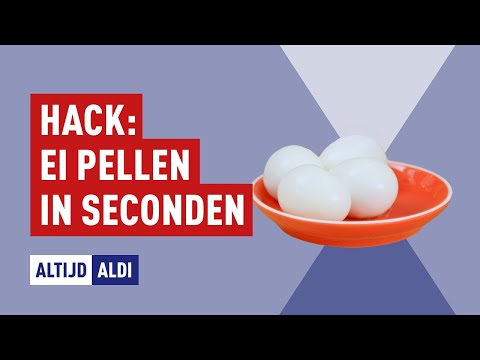 Eitjes Pellen In Een Paar Seconden: Een Handige Truc!