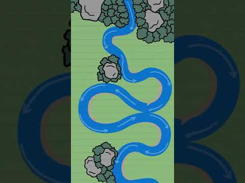 Why do Rivers Curve?